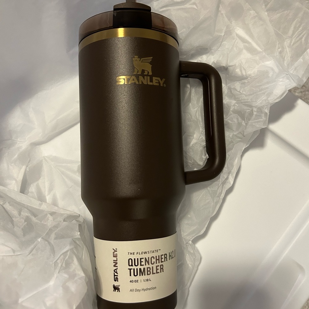 Chocolate Stanley 40oz have in hand